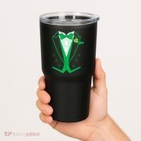 Irish Formal Tuxedo St. Patrick's Day Tumbler thumb 2