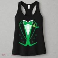 Irish Formal Tuxedo St. Patrick's Day Women's Tank Top thumb 3