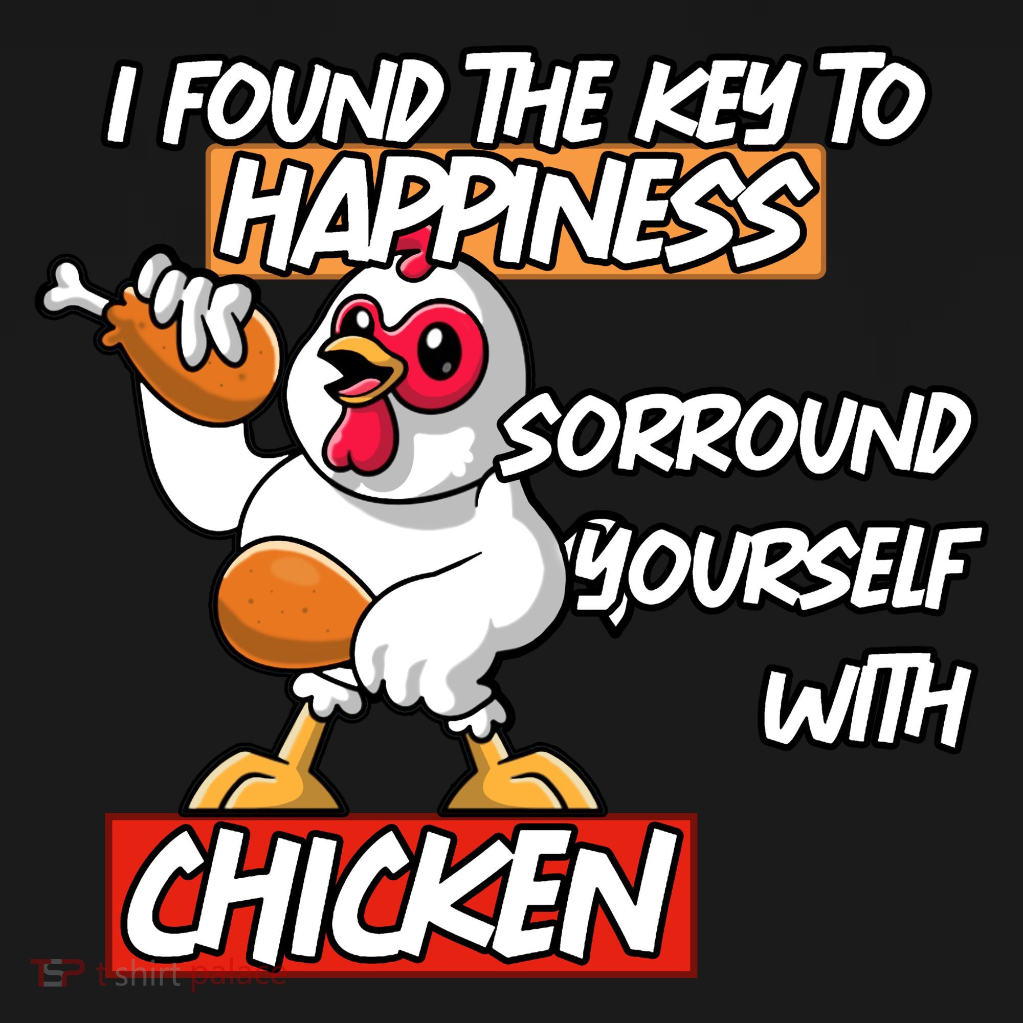 I Found The Key To Happiness, Surround Yourself With Chickens Backpack