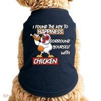 I Found The Key To Happiness, Surround Yourself With Chickens Doggie Tank thumb 0