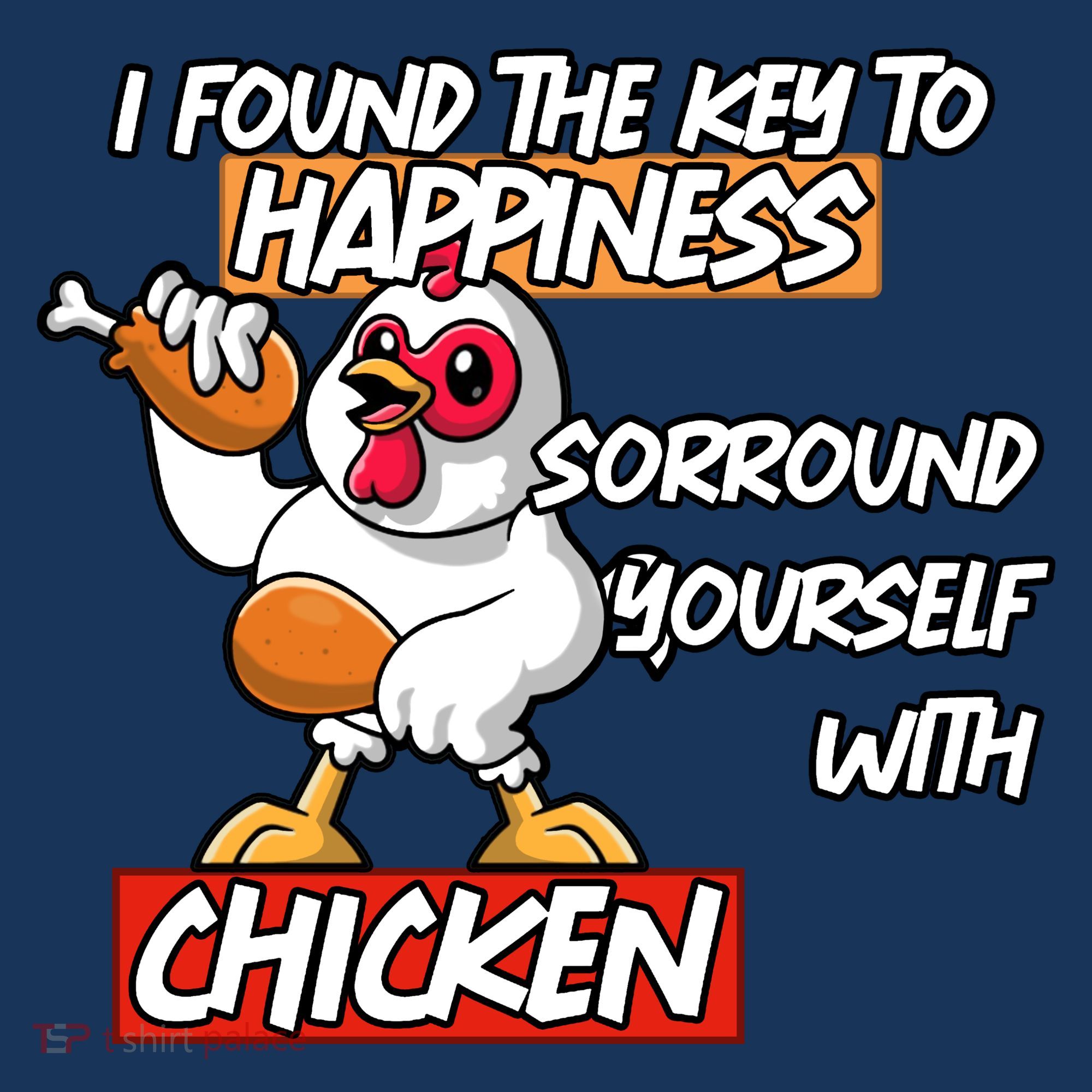 I Found The Key To Happiness, Surround Yourself With Chickens Women's Tank Top