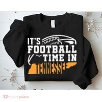 ItS Football Time In Tennessee Orange And White Sweatshirt thumb 2
