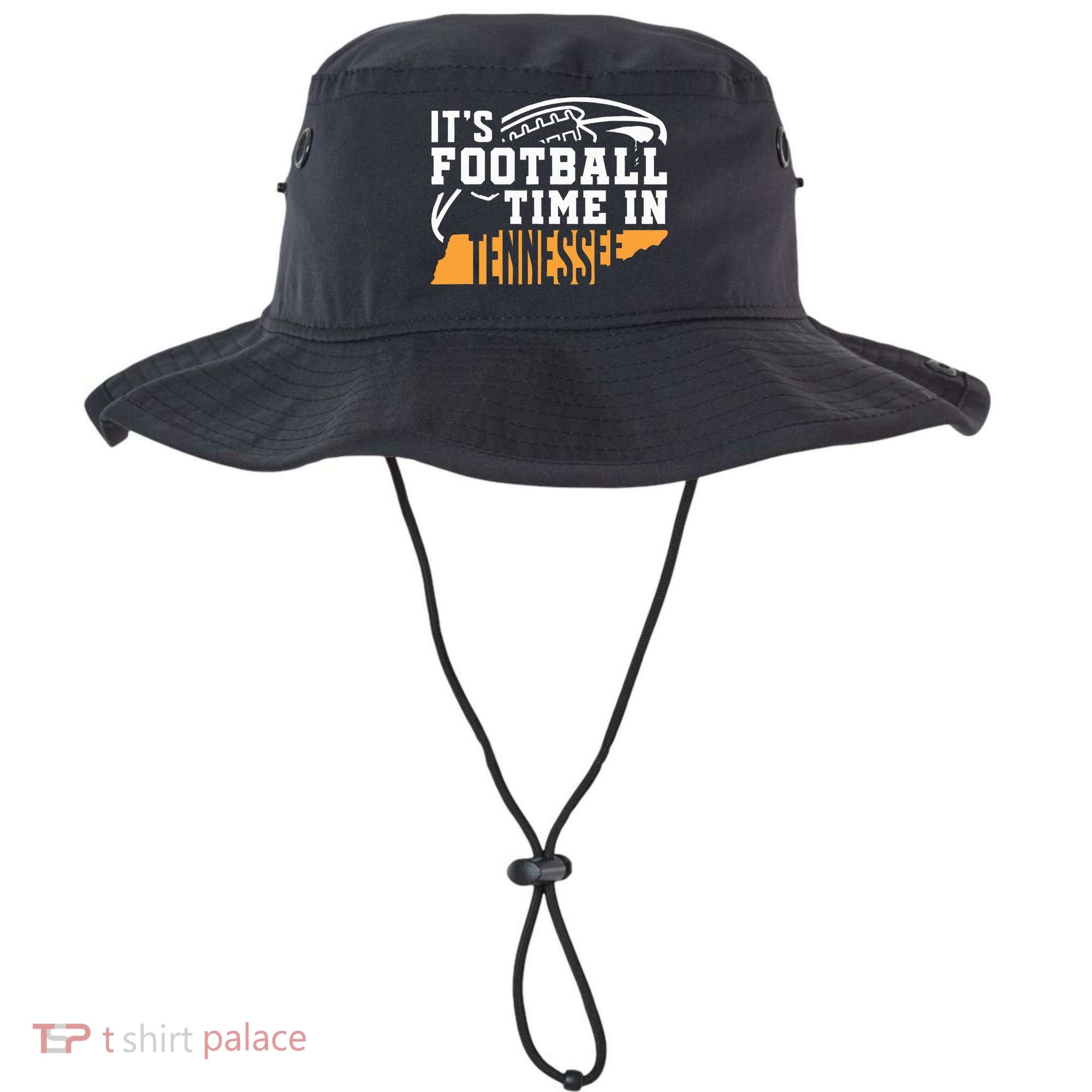 ItS Football Time In Tennessee Orange And White Bucket Hat
