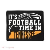 ItS Football Time In Tennessee Orange And White Mousepad thumb 0