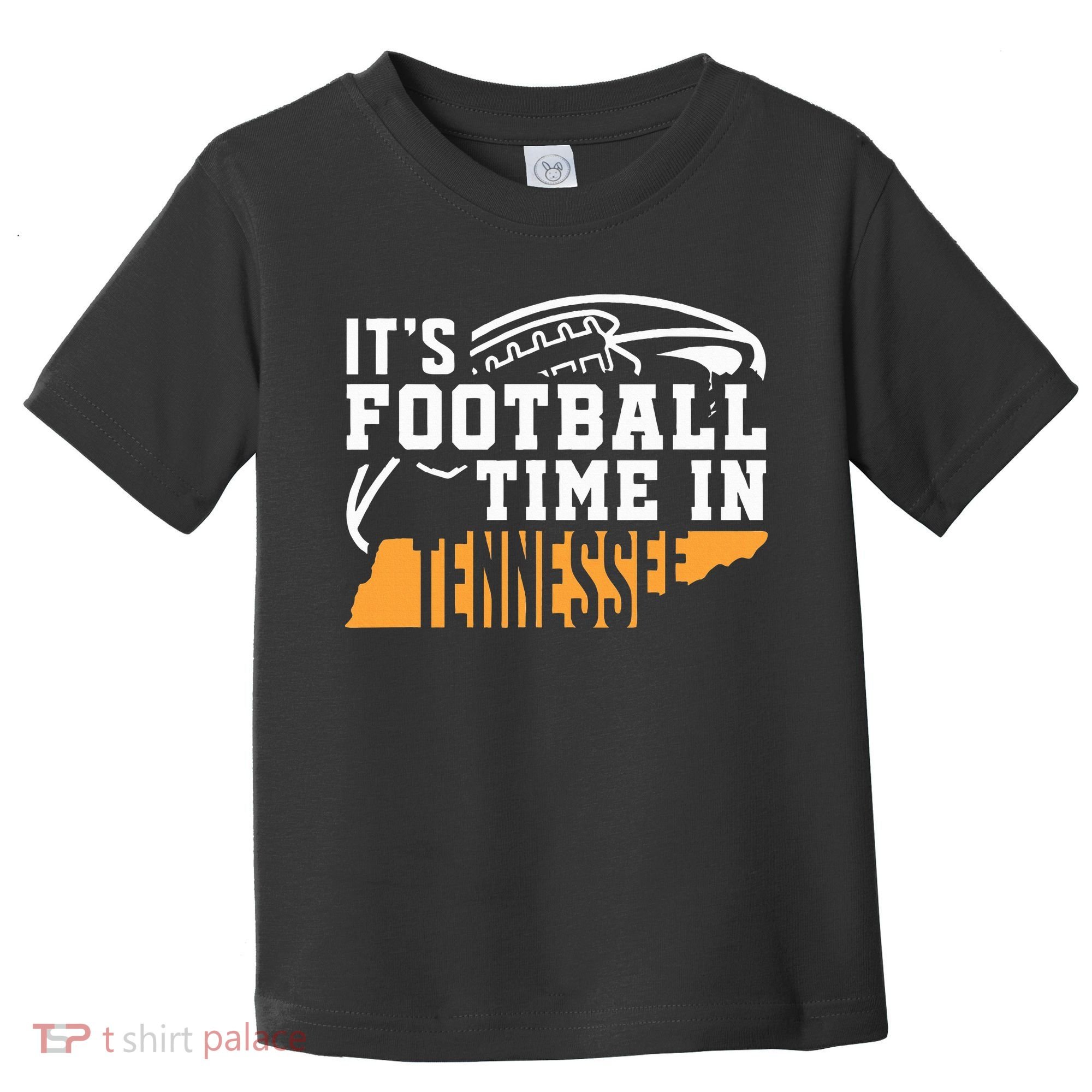 ItS Football Time In Tennessee Orange And White Toddler T-Shirt