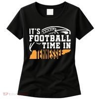 ItS Football Time In Tennessee Orange And White Women's T-Shirt thumb 0