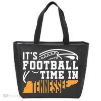ItS Football Time In Tennessee Orange And White Tote Bag thumb 0
