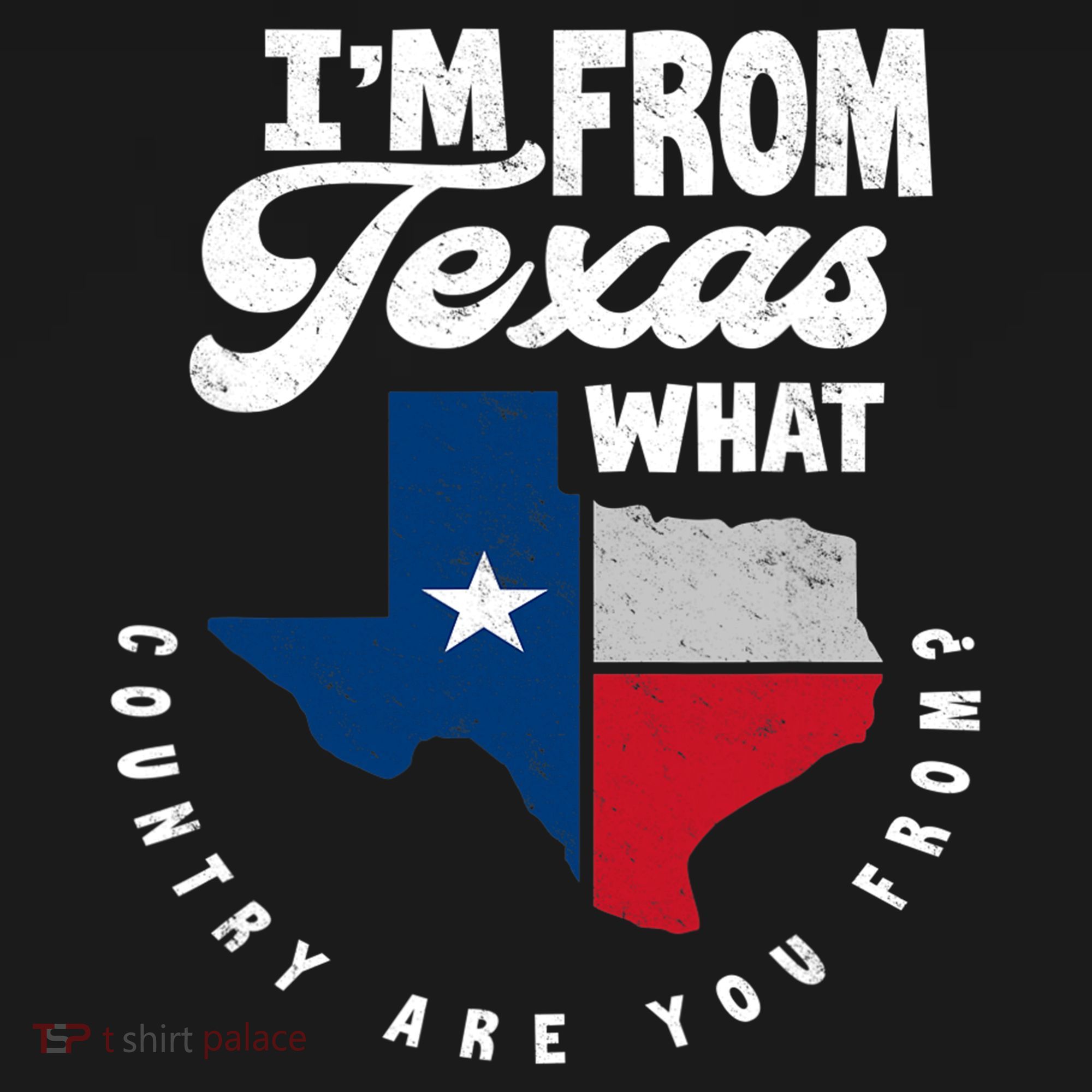 I'm From Texas What Country Are From Proud Texan Ornament