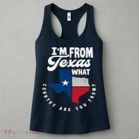 I'm From Texas What Country Are From Proud Texan Women's Tank Top thumb 3