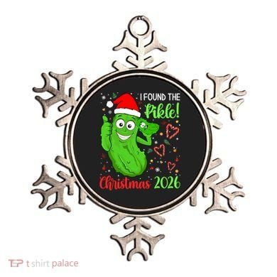 I Found The Pickle Christmas 2026 Funny Xmas Party Meaningful Gift Ornament