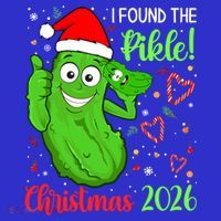 I Found The Pickle Christmas 2026 Funny Xmas Party Meaningful Gift Women's Tank Top thumb 5