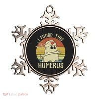 I Found This Humerus Halloween Nurse Nursing Ghost Humorous Ornament thumb 0