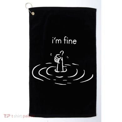 IM Fine Thumbs Up Golf Towel
