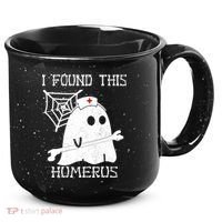 I Found This Humerus 15oz Campfire Ceramic Mug thumb 0