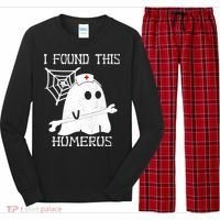 I Found This Humerus Long Sleeve Pajama Set thumb 0