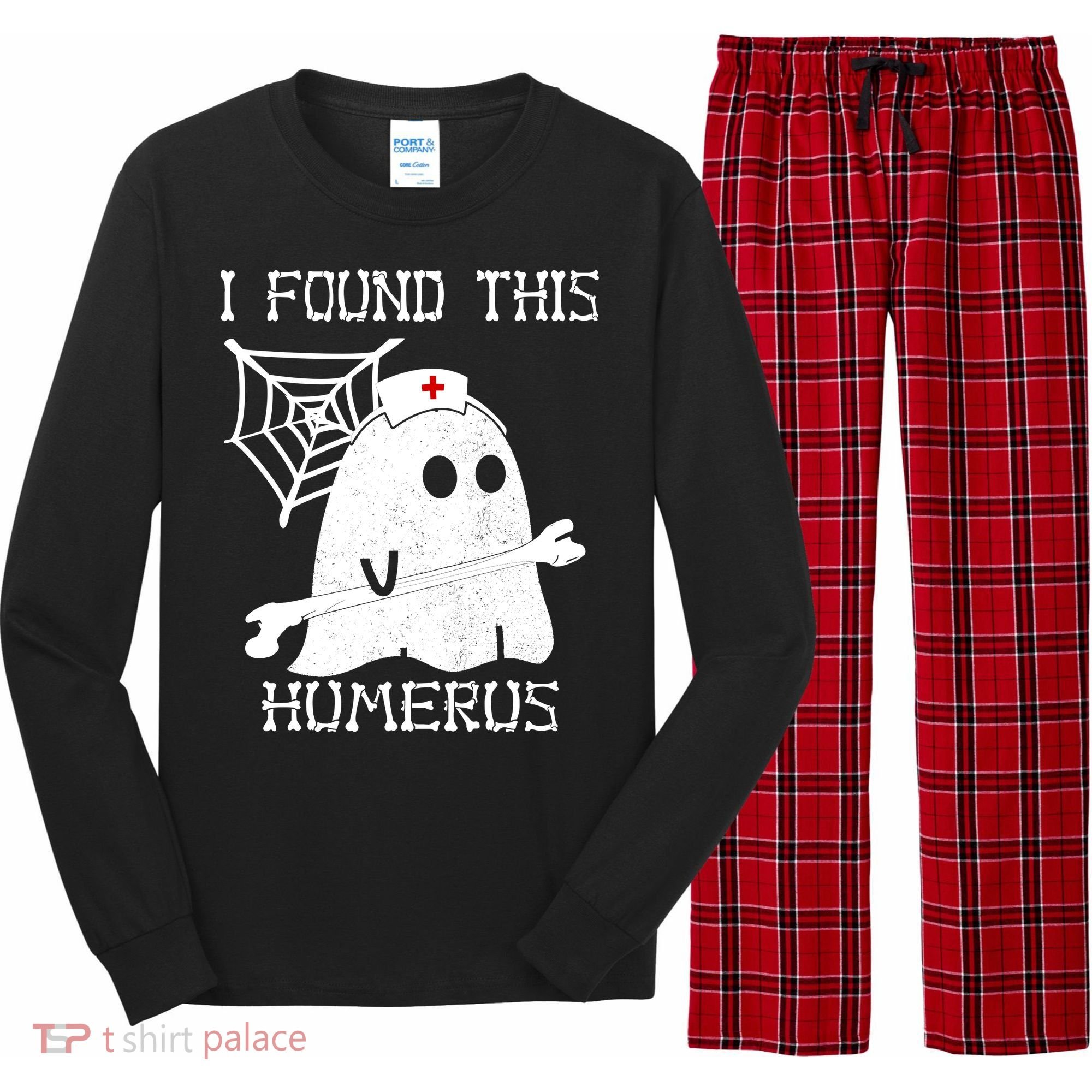 I Found This Humerus Long Sleeve Pajama Set