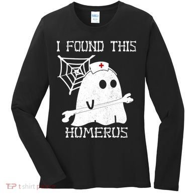 I Found This Humerus Women's Long Sleeve Shirt