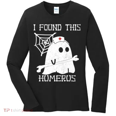 I Found This Humerus Women's Long Sleeve Shirt