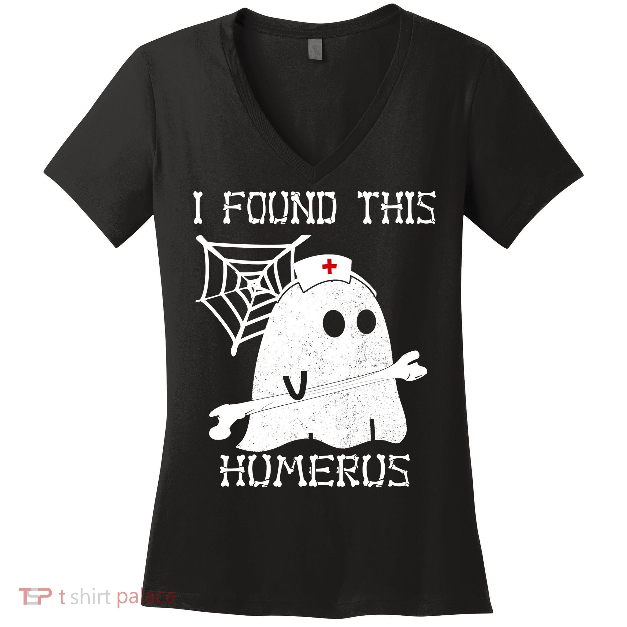I Found This Humerus Women's V-Neck T-Shirt