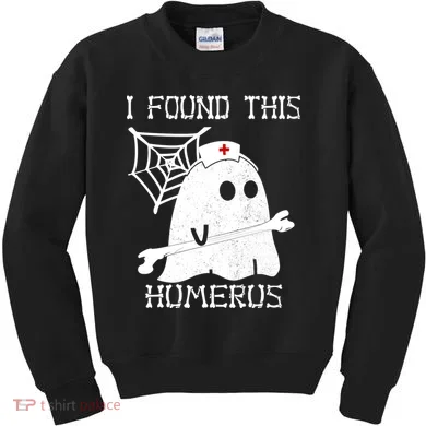 I Found This Humerus Kids Sweatshirt