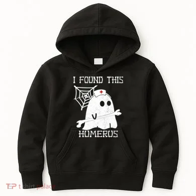 I Found This Humerus Kids Hoodie