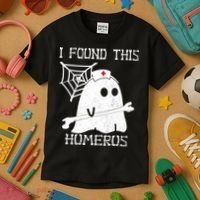 I Found This Humerus Kids T-Shirt thumb 3