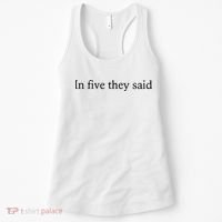 In Five They Said Women's Tank Top thumb 0