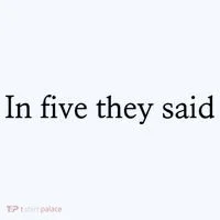 In Five They Said Tank Top thumb 6
