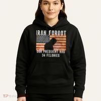 Iran Forgot Trump Has 34 Felonies Hoodie thumb 5