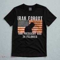 Iran Forgot Trump Has 34 Felonies T-Shirt thumb 5