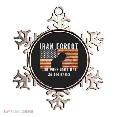 Iran Forgot Trump Has 34 Felonies Ornament