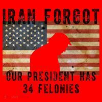 Iran Forgot Trump Has 34 Felonies Santa Hat thumb 1