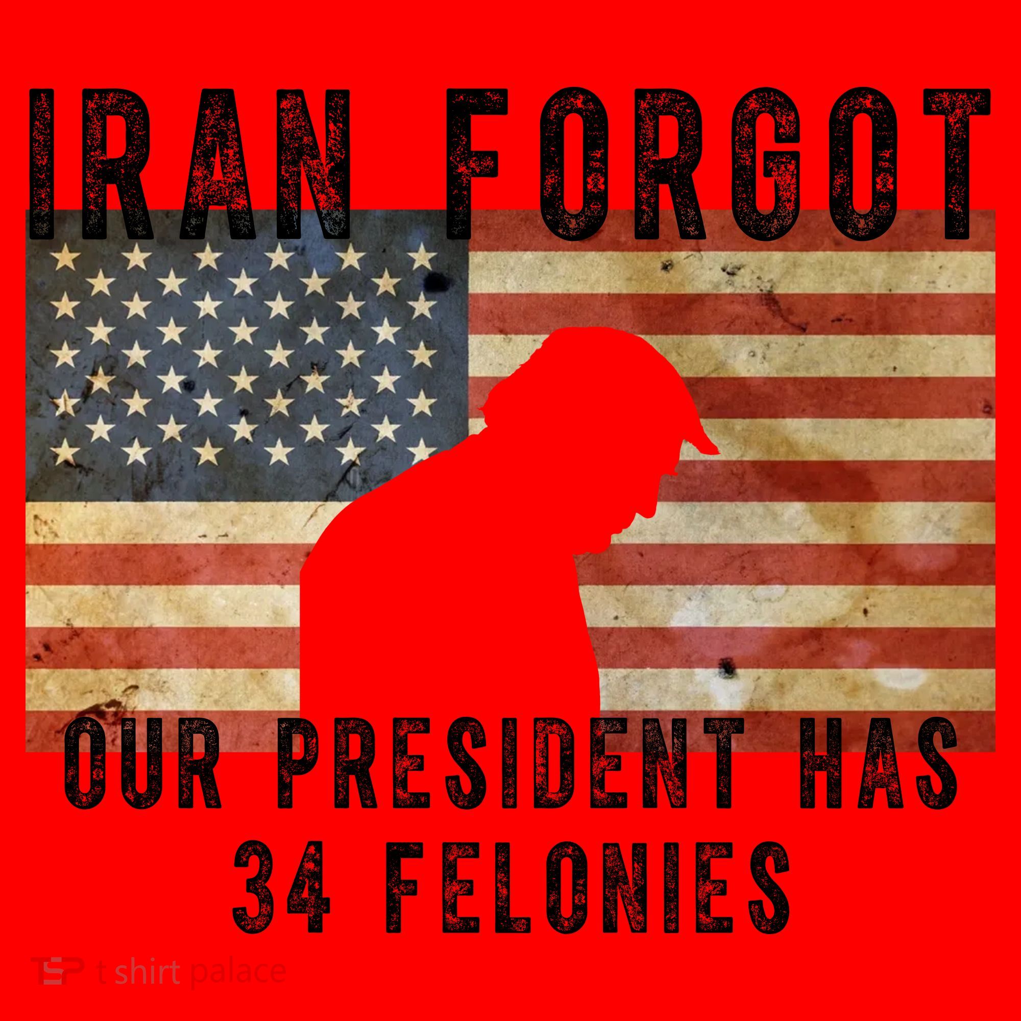 Iran Forgot Trump Has 34 Felonies Santa Hat