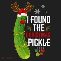 I Found The Christmas Pickle Gift Women's Sweatshirt thumb 2