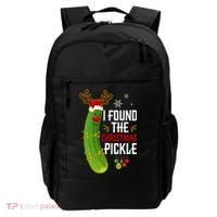 I Found The Christmas Pickle Gift Backpack thumb 0