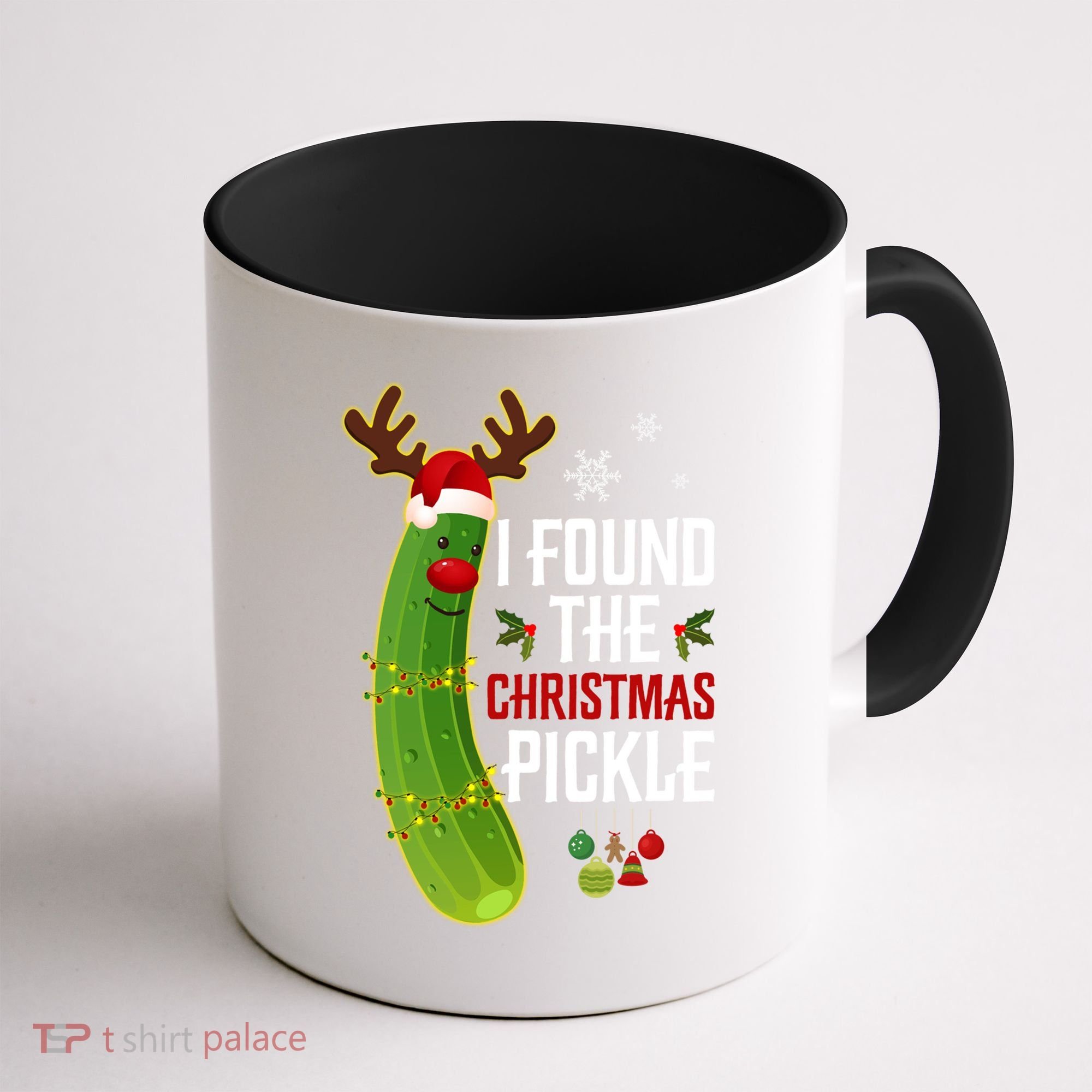 I Found The Christmas Pickle Gift Coffee Mug