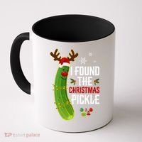 I Found The Christmas Pickle Gift Coffee Mug thumb 0