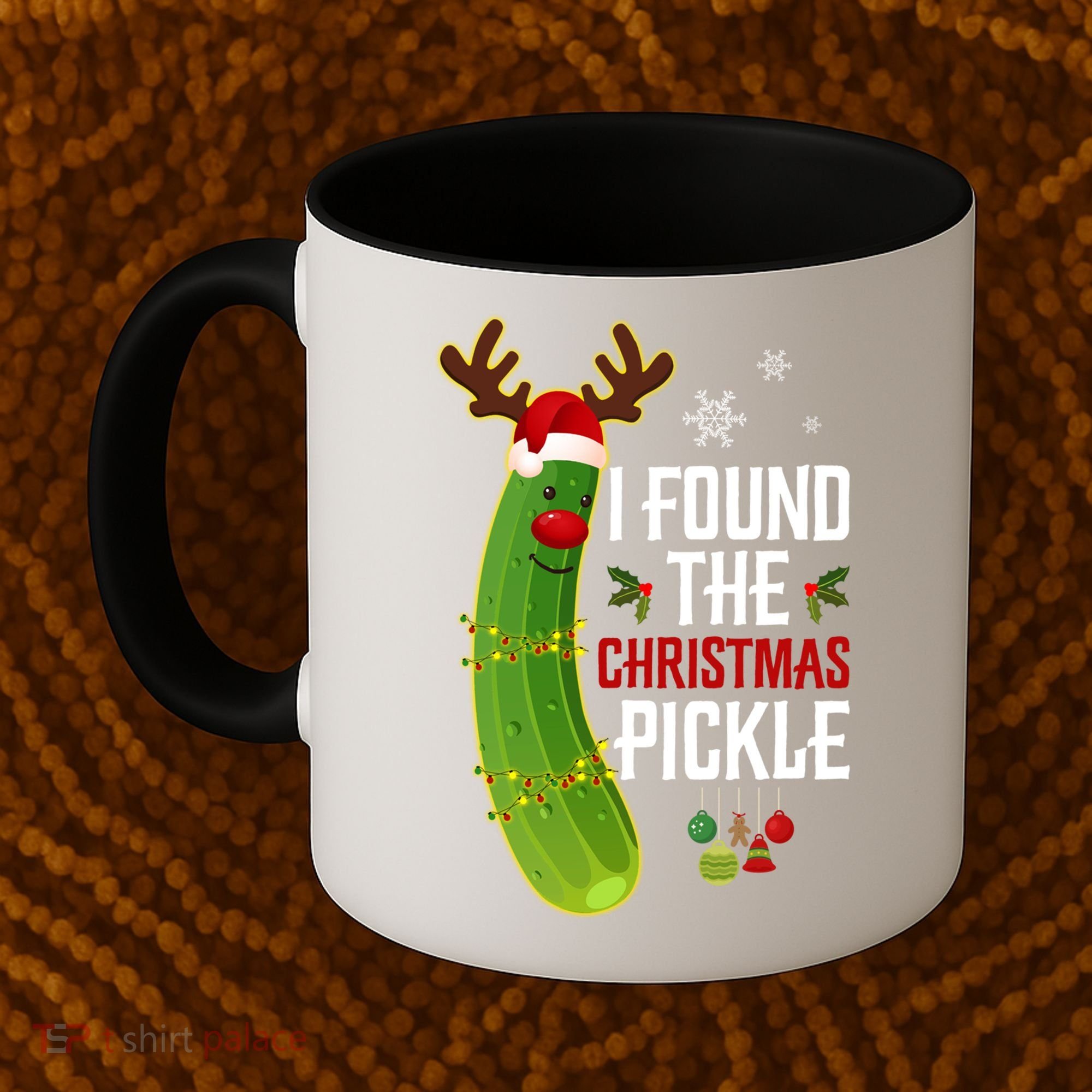I Found The Christmas Pickle Gift Coffee Mug