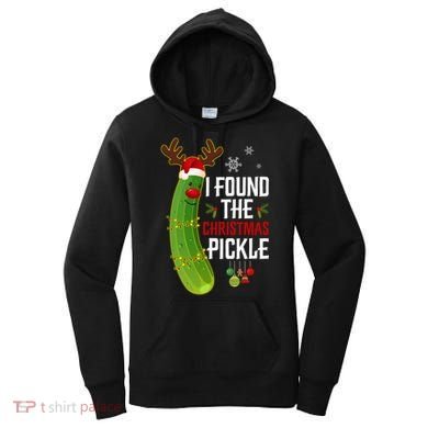 I Found The Christmas Pickle Gift Women's Hoodie