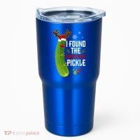 I Found The Christmas Pickle Gift Tumbler thumb 0