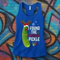 I Found The Christmas Pickle Gift Women's Tank Top thumb 3