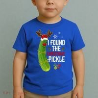 I Found The Christmas Pickle Gift Toddler T-Shirt thumb 2
