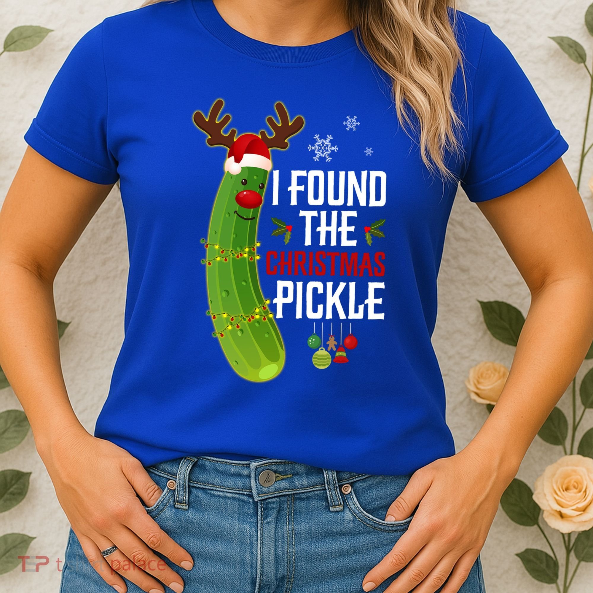 I Found The Christmas Pickle Gift Women's T-Shirt