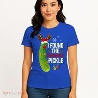 I Found The Christmas Pickle Gift Women's T-Shirt thumb 4