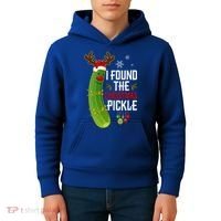 I Found The Christmas Pickle Gift Kids Hoodie thumb 4