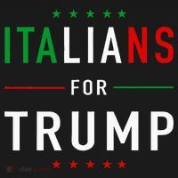 Italians For Trump Pro Trump Italiano Supporter Women's Hoodie thumb 2