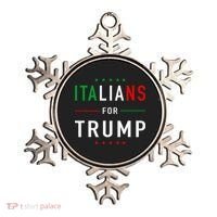 Italians For Trump Pro Trump Italiano Supporter Ornament thumb 0