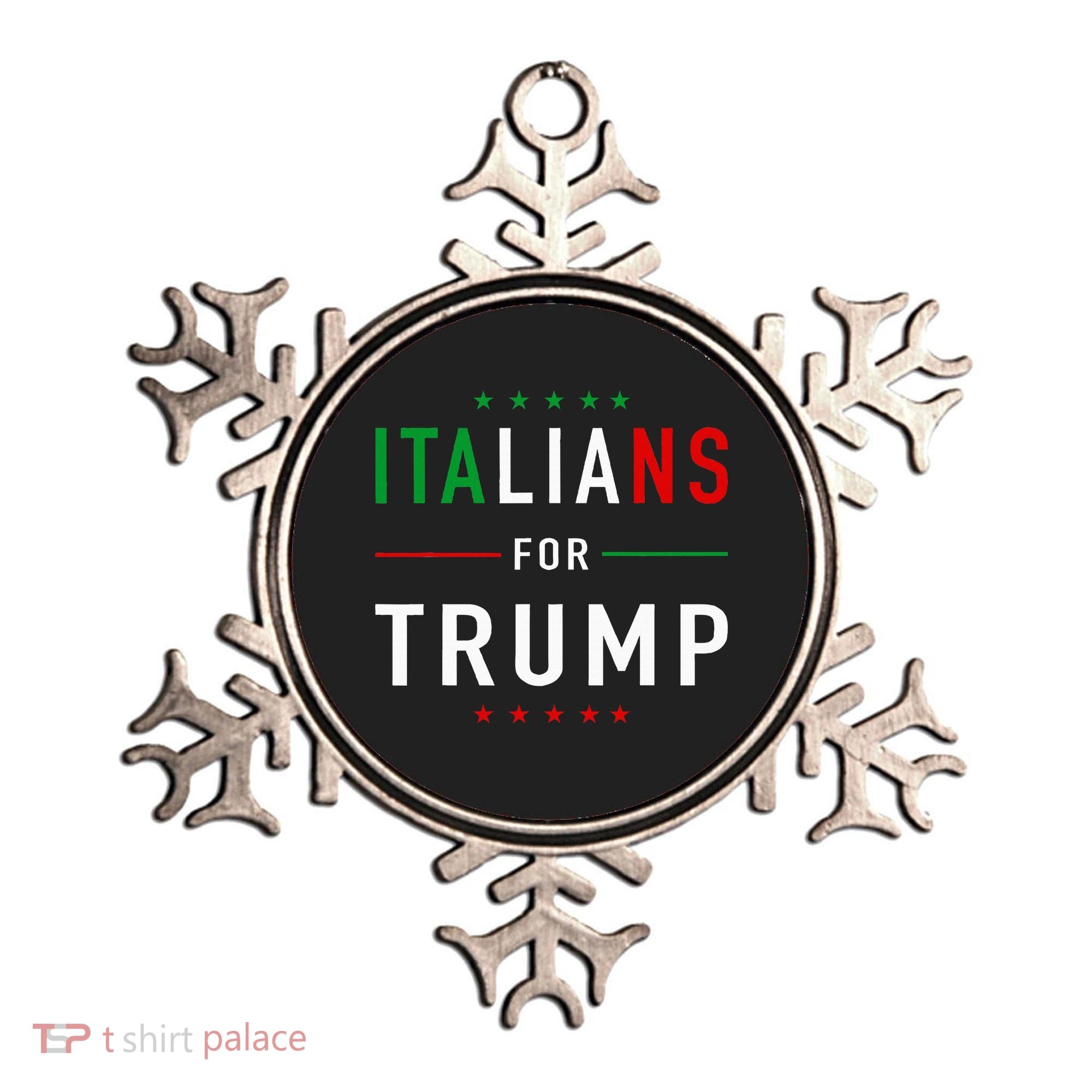 Italians For Trump Pro Trump Italiano Supporter Ornament