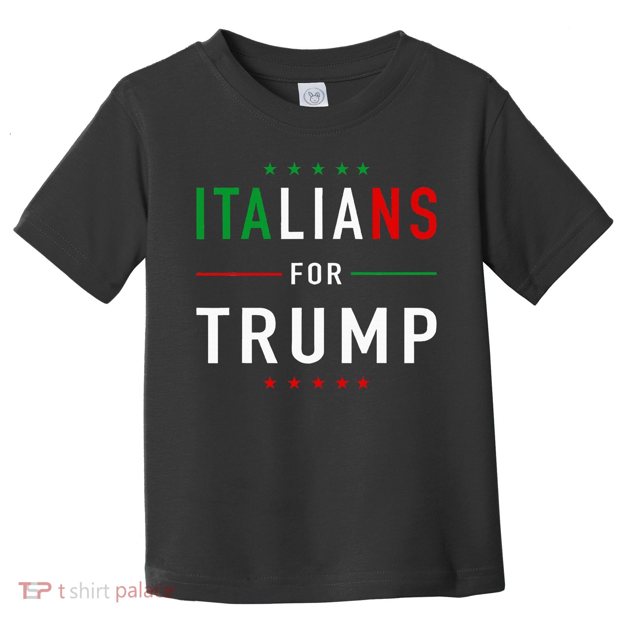 Italians For Trump Pro Trump Italiano Supporter Toddler T-Shirt