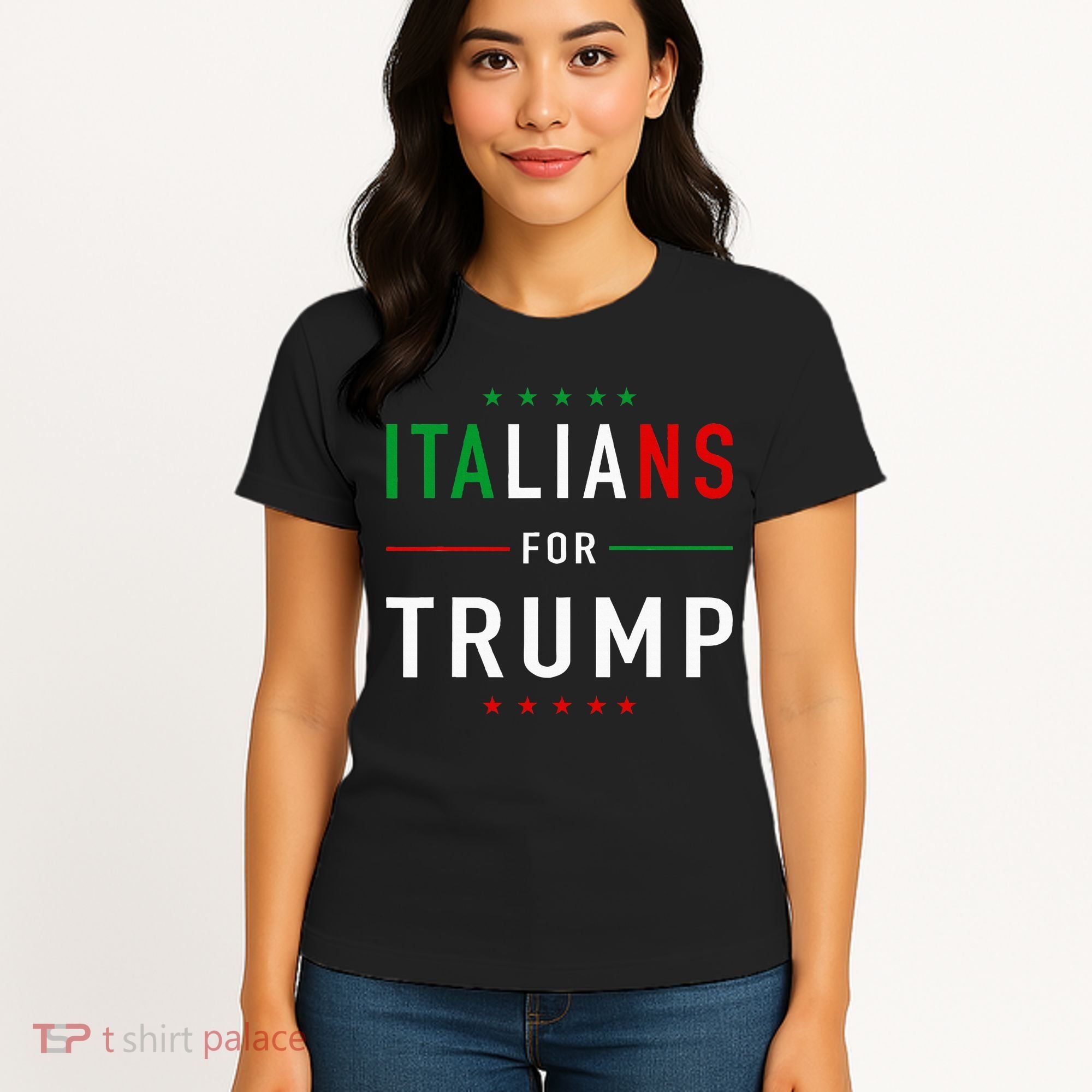 Italians For Trump Pro Trump Italiano Supporter Women's T-Shirt